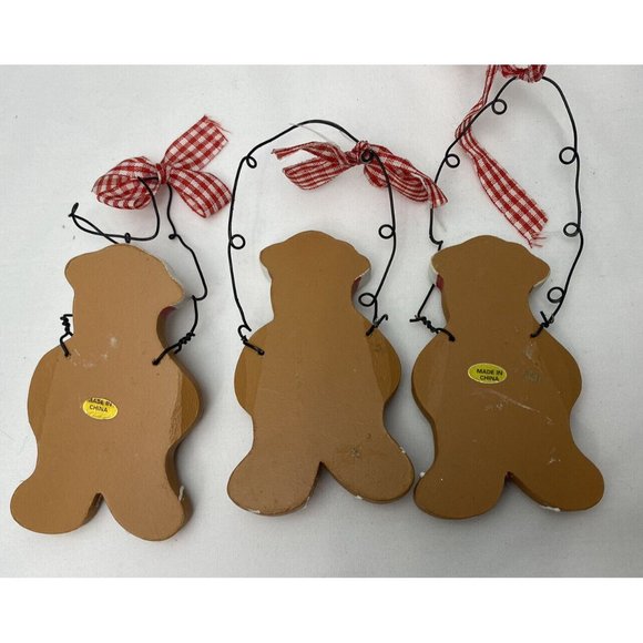 Kurt Adler Hand Painted Gingerbread Christmas Ornament Bakers Baking Lot (7) - Picture 5 of 7
